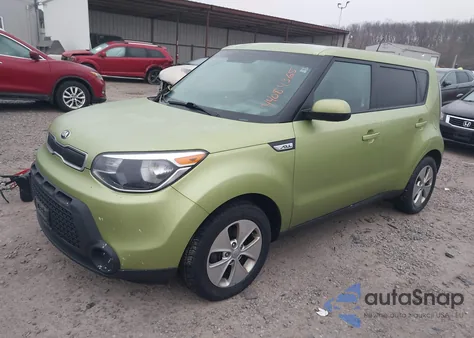 2015 Kia Soul из США, поврежденный, VIN KNDJN2A22F7813650
